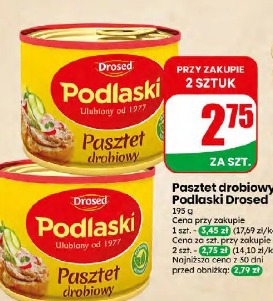 Pasztet drobiowy Podlaski Drosed
