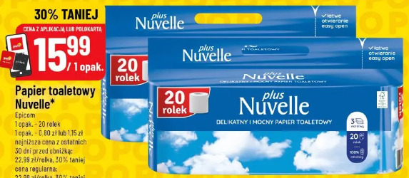 Papier toaletowy Nuvelle