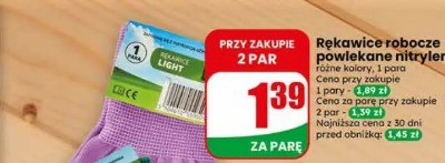 Rękawice robocze powlekane nitrylem