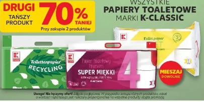 Wszystkie papiery toaletowe marki K-Classic