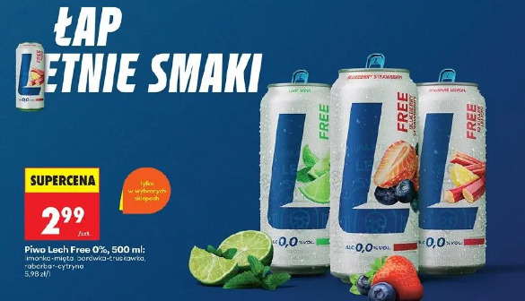Piwo Lech Free 0%