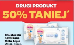 Chusteczki nawilżane Millu Aqua