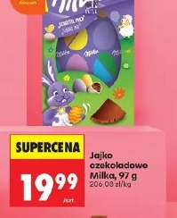 Jajko czekoladowe Milka