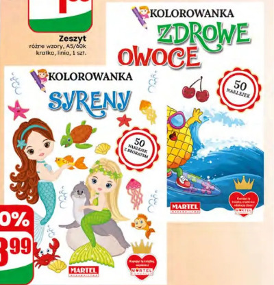 Kolorowanka z naklejkami