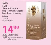Dax Sun rozświetlające serum brązujące do twarzy i ciała