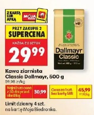 Kawa ziarnista Classic Dallmayr