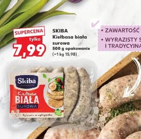 Skiba Kiełbasa biała surowa