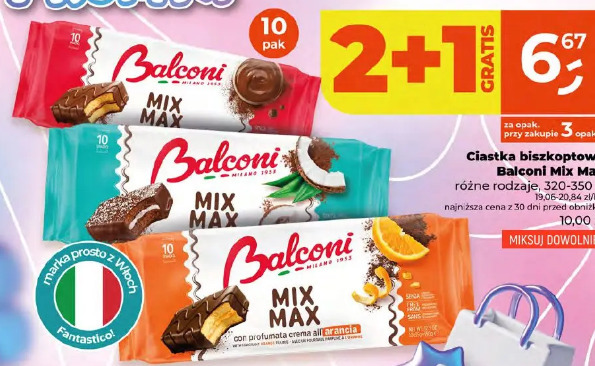 Balconi Mix Max ciastka biszkoptowe