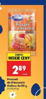 Gellwe proszek do pieczenia 4x30 g