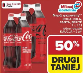 Coca-Cola, Fanta, Sprite napój gazowany
