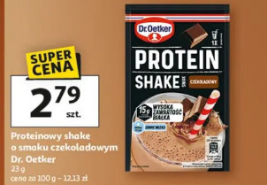 Proteinowy shake o smaku czekoladowym Dr. Oetker