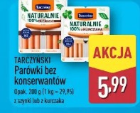 Tarczyński Parówki bez konserwantów