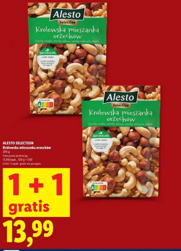 Alesto Selection Królewska mieszanka orzechów