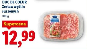 DUC DE COEUR Zestaw wędlin suszonych