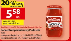 Koncentrat pomidorowy Pudliszki