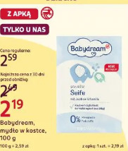Babydream, mydło w kostce, 100 g