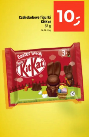 Czekoladowe figurki KitKat