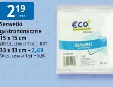 Serwetki gastronomiczne Eco+