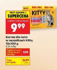 Karma dla kota w saszetkach Kitty, 12x100 g