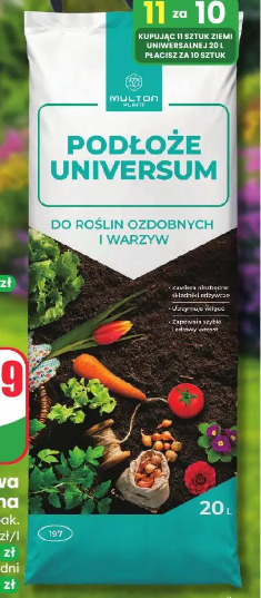 Ziemia kwiatowa uniwersalna