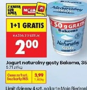Jogurt naturalny gęsty Bakoma