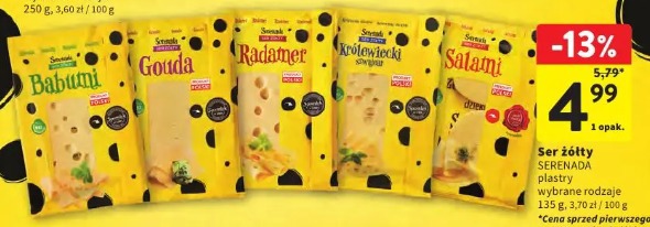 Ser żółty Serenada