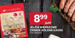 Jelita wieprzowe cienkie solone Kadek