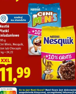 Nestlé Płatki śniadaniowe