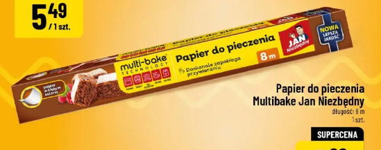 Papier do pieczenia Multibake Jan Niezbędny