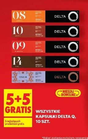 Wszystkie kapsułki Delta Q, 10 szt.