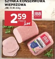 Szynka konserwowa wieprzowa JBB