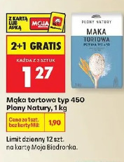 Mąka tortowa typ 450 Plony Natury