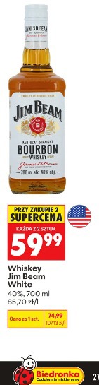 Whiskey Jim Beam White