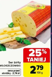 Ser żółty WŁOSZCZOWSKI