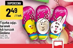 Figurka zając, baranek lub kurczak Goplana