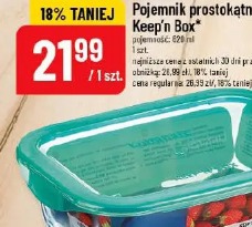 Pojemnik prostokątny Keep'n Box