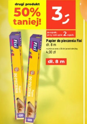 Papier do pieczenia Fixi