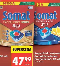 Kapsułki do zmywarki Somat Excellence Premium 5w1
