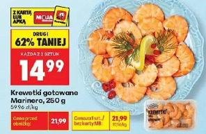 Krewetki gotowane Marinero