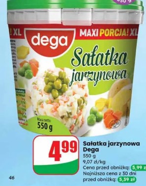 Sałatka jarzynowa Dega