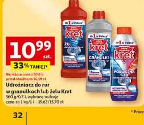 Udrażniacz do rur Kret