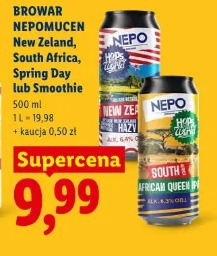 Browar Nepomucen New Zeland, South Africa, Spring Day lub Smoothie