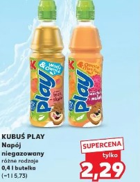 Kubuś Play Napój niegazowany różne rodzaje
