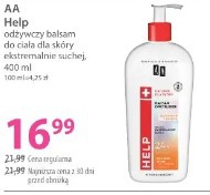 AA Help odżywczy balsam do ciała dla skóry ekstremalnie suchej