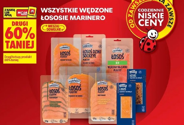 Wszystkie wędzone łososie Marinero