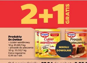 Produkty Dr. Oetker 2+1 gratis