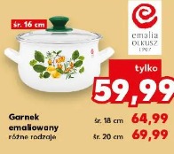 Garnek emaliowany