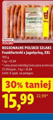 Regionalne Polskie Szlaki Frankfurterki z jagnięciną XXL