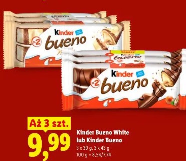 Kinder Bueno White lub Kinder Bueno