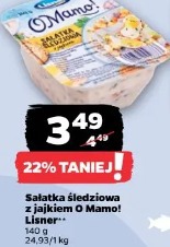 Sałatka śledziowa z jajkiem O Mamo! Lisner